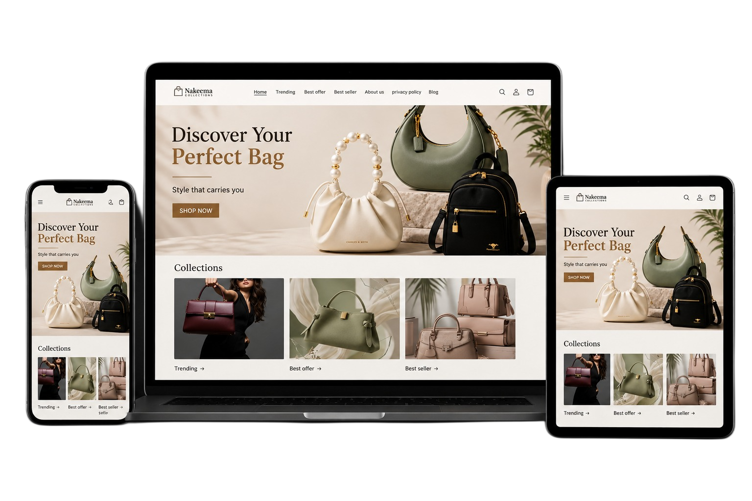 Shopify e-commerce store development